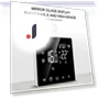 Digital Thermostat with Touch Screen — Home Climate Control, Rainbow Rain