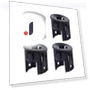 Front Rear Bumper Park Assist Sensor Bracket — Acceleration, PHYUN-autoparts