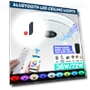 Smart LED Ceiling Light with Bluetooth Speaker — Overhead Lighting, Pro DIY Tool