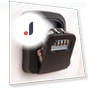 Wall-mounted key box with code lock — Lock Boxes, Jsite