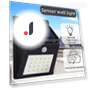 LED Solar Light Outdoor Wall Lamp — Outdoor Security & Flood Lighting, JUDING