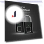 Rechargeable USB Smart Fingerprint Padlock — Luggage Locks, Tautoparts
