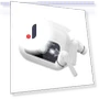 Wireless Bluetooth Earbuds with Touch LCD Display — In-Ear Headphones, MIYAKO DENKI