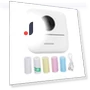 Bluetooth Wireless Smart Mini Portable Pocket Thermoprinter — Printer Parts, Automobile and motorcycle supplies