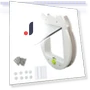 Pet Door with 4-Way Locking — Doorbells, Health & Beauty PRODUCT