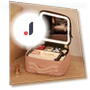 Smart LED Cosmetic Bag with Mirror — Cosmetic Cases, Build My Home