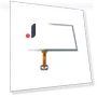 Touch Screen 8-Pin Glass Digitizer — Touchscreen Panels, loverapple