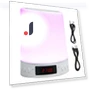 Bluetooth Speaker with Alarm Clock and Color Night Light — Clock Radios, DIYelecs