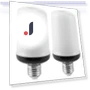 Simulation Flame Lamp Fire Light Bulb — Flameless, CosyHome