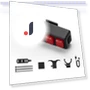 Smart Tail Light — Bike Light Sets, Fishine