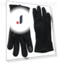 Thermal Fleece Gloves — Gloves & Mittens, Descente