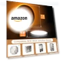 Превью LED Flush Mount Ceiling Fixture with Night Light — Overhead Lighting, JTT