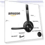 Превью Wireless Headphones with Noise Cancelling Microphone — In-Ear Headphones, EKVANBEL