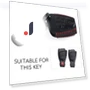 Smart Leather Car Key Set — Keyless Entry, fashionroad