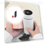 Smart Temperature Display Thermos Bottle — Beverage Warmers, JR-Studio