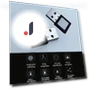 USB Fingerprint Reader — Biometric Security, WIS-long