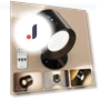 LED Wall Light with Touch and Remote Control — Wall Lighting, Mens Watch