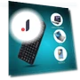 Mini Wireless Keyboard with Touchpad — Keyboards, SHENZHEN THINKCARE TECHNOLOGY
