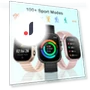 Smartwatch with LED Flashlight — Smartwatches, KaWaLL Fashion