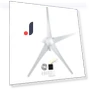 5-Blade Wind Turbine Power Supply — Solar Charging Solutions, Canaryy