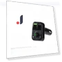 Car Charger with FM Transmitter and Bluetooth — Phone Accessories, AI Supermarket
