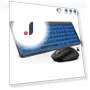 Silent Wireless Keyboard and Mouse with RGB Backlight — Keyboards, SeenDa