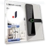 Smart Electronic Lock with Password and Fingerprint — Smart Home Security, Apex Gear