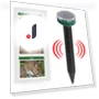 Ultrasonic LED Solar Pest Repeller — Repellents, Manor Farm Special Products