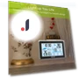 Electronic Hygrometer, Smart Weather Station — Home Climate Control, Elegant Living House