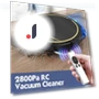Remote Controlled Household Robot Vacuum — Smart Cleaning Robots, Modern Home Furnishing