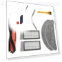Replacement Accessory Kit for Robot Vacuum — Smart Cleaning Robots, Lntelligent Living Hall