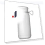 Smart Display Temperature Heating Thermos — Beverage Warmers, Modern Home Furnishing