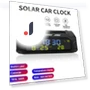 Solar Charging USB Car Clock — Clock, A Auto Parts Mall