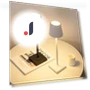Waterproof LED Desk Lamp with Touch Dimming — Desk & Table Lighting, TOP HOME