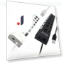7-port USB 2.0 Hub with Independent Switches — USB Hubs, AI Supermarket