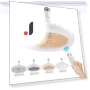 LED Ceiling Fan with Light Timer — Ceiling Fans, Home Furnishing Department Mall