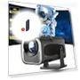 Mini Portable Projector — Home Theater Projectors, Popular House