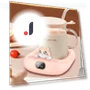 Smart Cat-Shaped Thermoplastic Plate — Beverage Warmers, Vinde Home