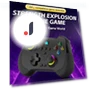 Wireless RGB Controller with Dual Vibration — Accessories, Home Textile Home Decoration
