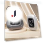 Bluetooth Clip-On Headphones — In-Ear Headphones, Fash