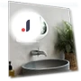 Compact LED USB Makeup Mirror with Touch Screen and Dimming Function — Compact & Travel, AE Selection