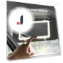 HD LED Car Mirror with Touch Screen — Interior Mirrors, A Surname Home