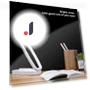 LED Foldable Desk Lamp with 3 Dimming Levels — Study & Desk Lighting, Rainbow Rain