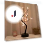 Night Light in the Form of a Desktop Tree — Night Lights, Stone Home