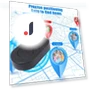 Smart Bluetooth Fall Protection Keychain — Item Locators, A Surname Home