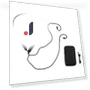 Wireless Headphone Cable with Microphone and Controller — Receivers & Adapters, Sport2ZY
