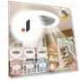 Ceiling Fan with Remote Control and LED Light — Ceiling Fans, Comfort Homeware