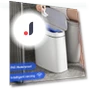 Smart Touchless Trash Can — Kitchen Cans, Happy Home Mall