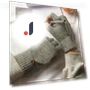 Fingerless Knitted Gloves — Glove Liners, Comfort Homeware