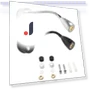 LED Wall Reading Lamp with Flexible Neck — Book Lights, Lntelligent Living Hall